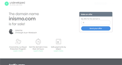 Desktop Screenshot of inismo.com
